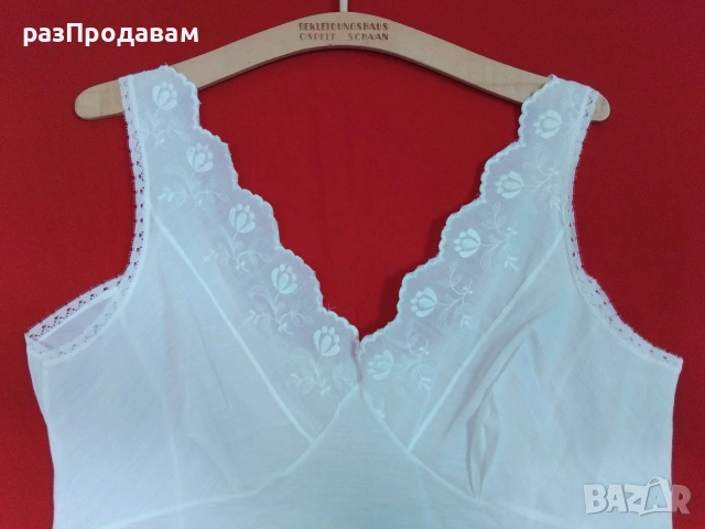 Нов Комбинезон с бродерия цветя и дантели~ подплата за прозрачна рокля или народна носия