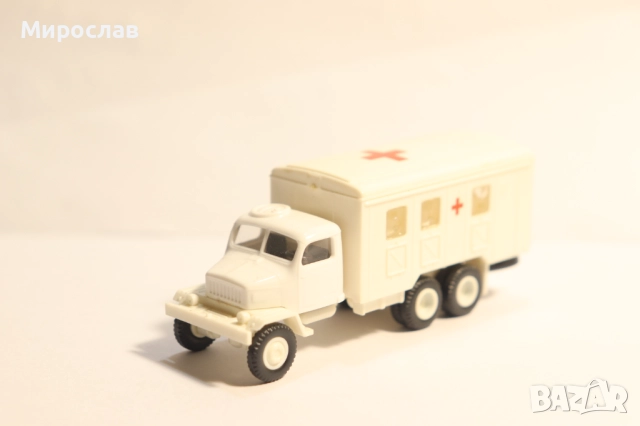 IGRA?? 1/87 H0 TATRA?? ЛИНЕЙКА КАМИОН КОЛИЧКА МОДЕЛ, снимка 3 - Колекции - 52847360