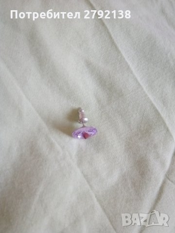 Обеци с кристали, снимка 1