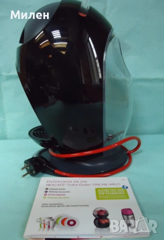 Кафемашина с гаранция 1 година NESCAFÉ® Dolce Gusto Delonghi Jovia.Black, снимка 3 - Кафемашини - 52323760