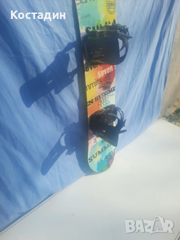 Сноуборд детски SEVEN SUMMITS 121см. , снимка 5 - Зимни спортове - 52915630