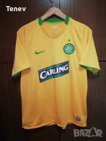 Celtic Nakamura Away 2008 2009 Nike оригинална тениска фланелка Селтик Shirt Jersey Football Soccer, снимка 2 - Тениски - 52961335