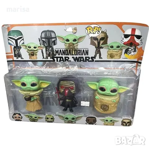 Комплект фигури Star Wars, 3 броя, блистер 31435, снимка 1