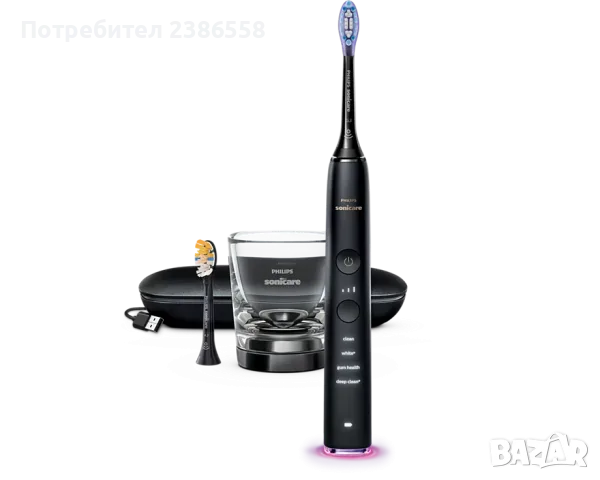 Електрическа звукова четка за зъби Philips Sonicare DiamondClean Smart 9400 — Звукова четка за зъби 