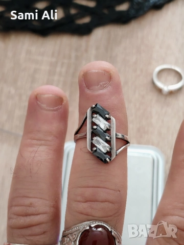 Продавам дамски сребро пръстен сребро ти идват Турция грама 10 лв, снимка 2 - Пръстени - 52176253