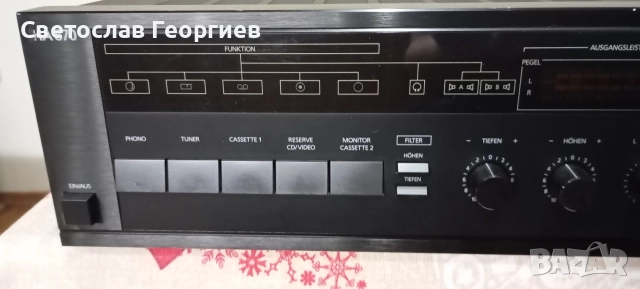 Усилвател Telefunken HA 870, снимка 4 - Ресийвъри, усилватели, смесителни пултове - 52694781