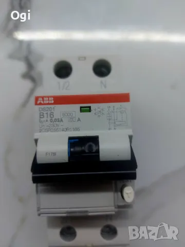 Дефектнотокови защити с вграден предпазител ABB, снимка 7 - Друга електроника - 48435842