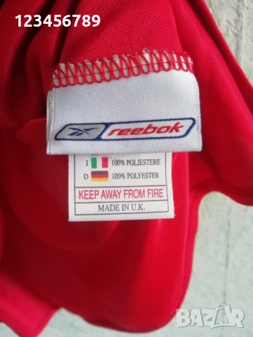 Liverpool #17 Gerrard 2000/2001/2002 Reebok оригинална тениска фланелка екип Ливърпул Джерард , снимка 7 - Тениски - 53231350