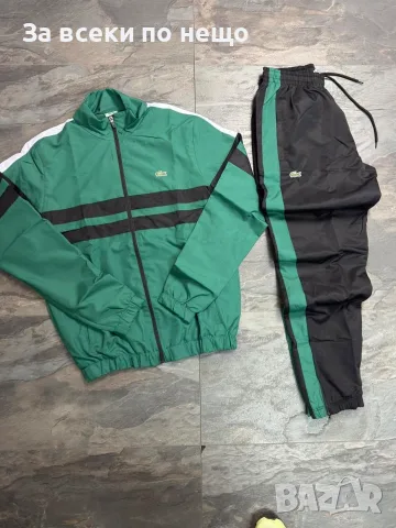 Lacoste Мъжки Шушляков Спортен Комплект🔝Мъжки Шушляков Спортен Екип - Различни Цветове Код NGHSP178, снимка 5 - Спортни дрехи, екипи - 55834191