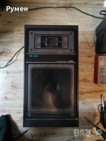 Тонколони Aiwa SX-G55 с метални решетки