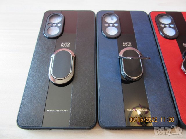 Huawei Nova Y70 Y90 / Nova 9 SE / Nova 8i / PORSCHE Кожен кейс калъф с пръстен, снимка 11 - Калъфи, кейсове - 34198944