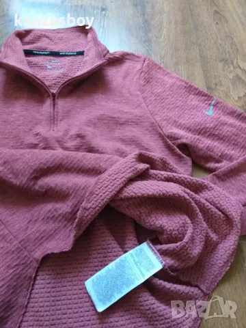 Nike Sphere Element Women's Half-Zip Running Top - страхотна дамска блуза S, снимка 10 - Блузи с дълъг ръкав и пуловери - 48324580