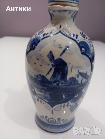 Порцеланова стара бутилка с печат, снимка 10 - Други - 52527245