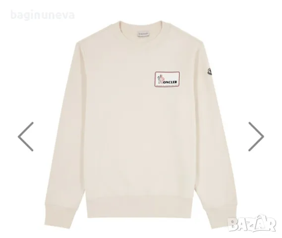 Нова бяла блуза Moncler 3-4-5-6-7-8-9-10-12г