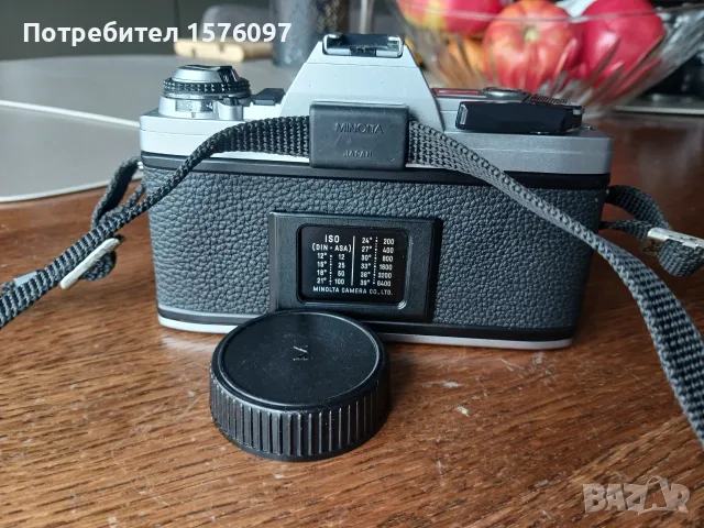 Фотоапарат Minolta X-300 и обектив Vivitar 135mm 1:2.8 Auto Telephoto, снимка 5 - Фотоапарати - 56243940