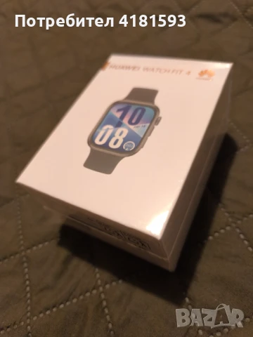 Продавам Часовник HUAWEI WATCH FIT 4 Blek ., снимка 2 - Смарт гривни - 51142426
