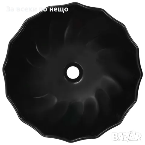 Мивка, 46x17 см, Керамична, Черна Код P556, снимка 2 - Мивки - 50425188