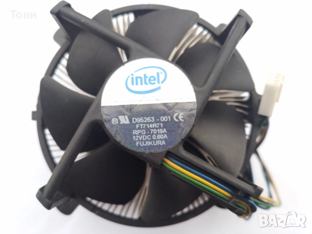 Боксово охлаждане за процесор Intel Socket LGA 775, снимка 2 - Други - 53714828