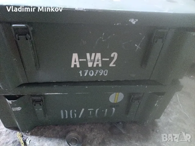 Военни медицински алуминиеви сандъци два броя, снимка 2 - Антикварни и старинни предмети - 55974393