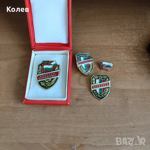 Лот значки отрядник