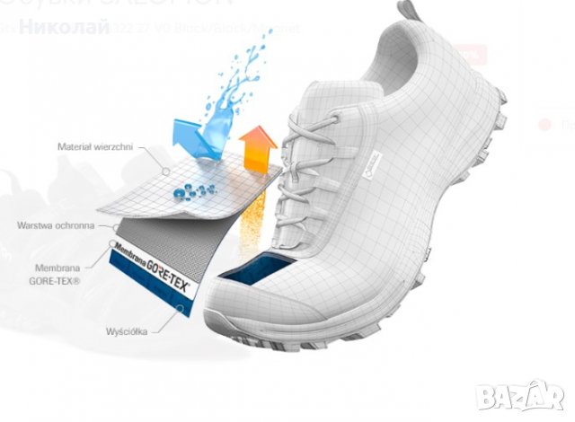 salomon xa pro 3d gtx mountain trail Размер 37и1/3, снимка 16 - Маратонки - 38621053