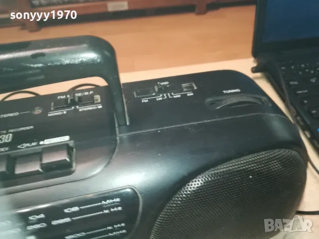 PANASONIC-RADIO/CASSETТE-КАТО НОВО 2409240927LHD1E, снимка 5 - Радиокасетофони, транзистори - 47337481