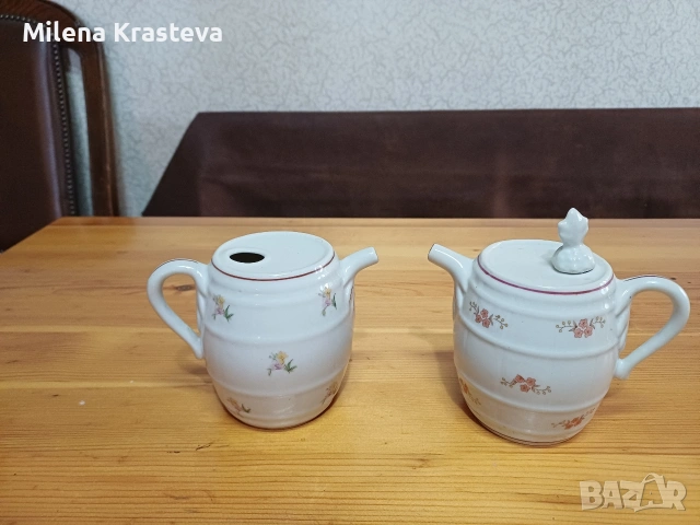 Дво броя за мляко/кафе керамика от колекция