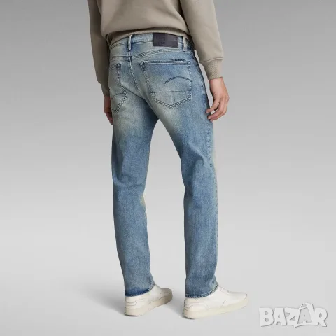 Мъжки дънки G-Star 3301 Straight Jeans, Размер 31, снимка 2 - Дънки - 56139565