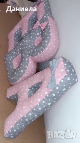 Букви възглавнички от плат , снимка 9 - Други - 28372706