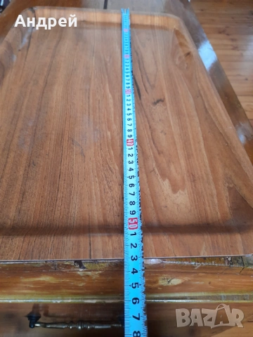 Стар поднос,табла за сервиране, снимка 4 - Други ценни предмети - 53010352