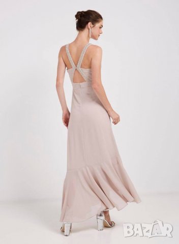 Официална рокля , дизайнерска луксозна ,бутикова бална рокля TFNC, снимка 3 - Рокли - 31291110