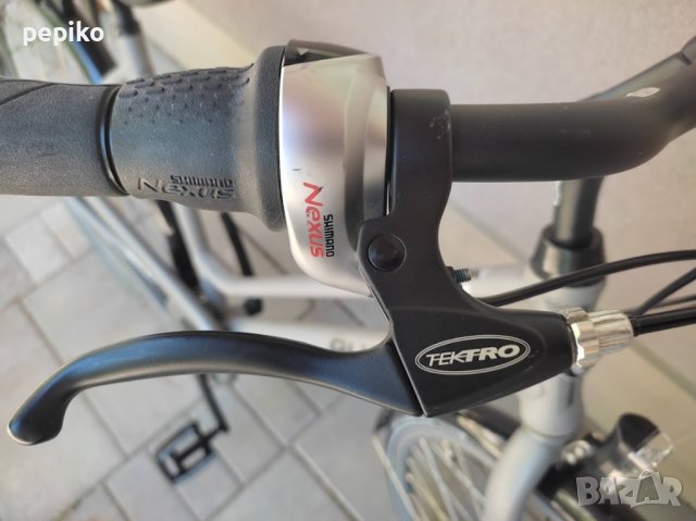 Продавам колела внос от Германия градски алуминиев велосипед PUCH RAVE 28 цола SHIMANO NEXUS INTER 7, снимка 8 - Велосипеди - 36744292