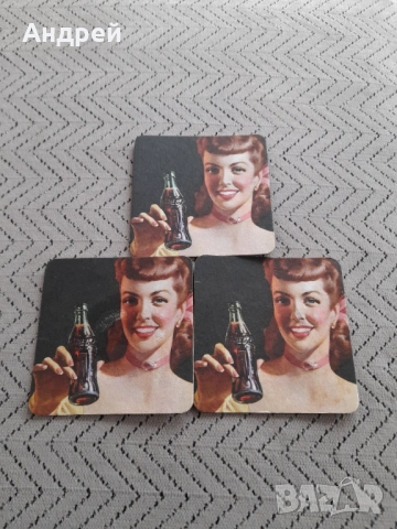 Подложки за чаши Кока Кола,Coca Colа #7