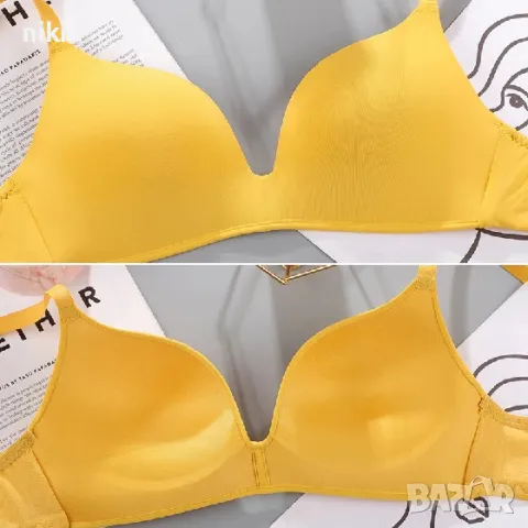 жълт спортен сутиен , снимка 2 - Бельо - 48410938