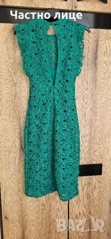  Рокля Zara дантела, снимка 2 - Рокли - 51598383