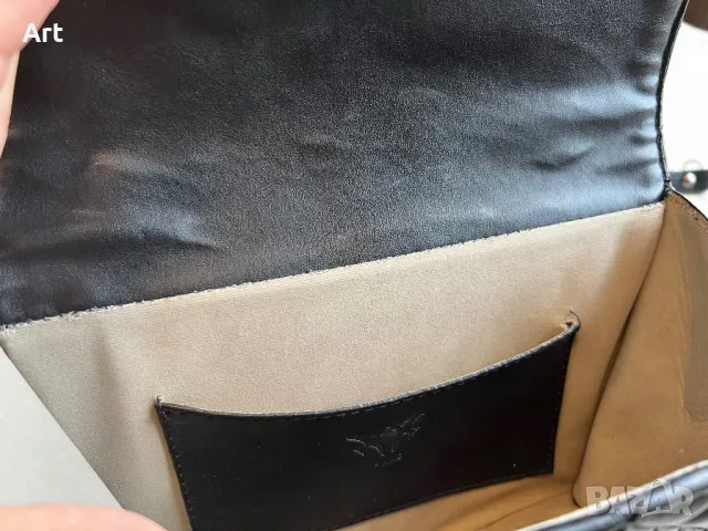 Черна дамска чанта, снимка 2 - Чанти - 47509010