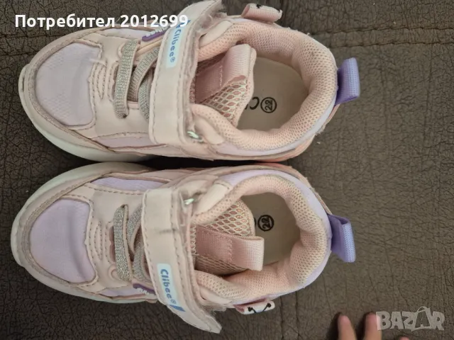 Маратонки за момиче 22 номер, снимка 2 - Бебешки обувки - 48027392