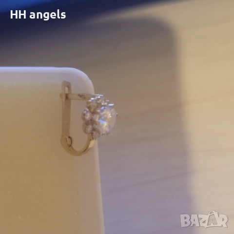 ПРОДАДЕНИ!!!Златни обички, снимка 6 - Обеци - 52091622