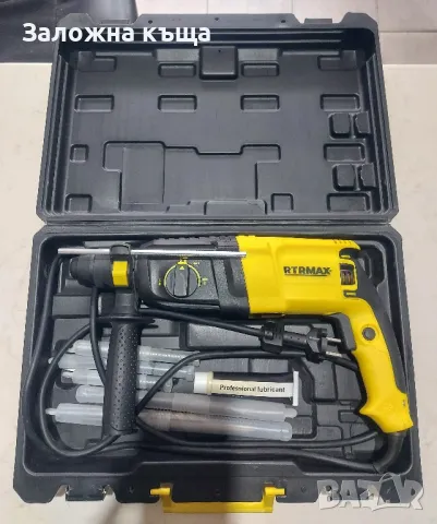 Електрически перфоратор / Бормашина "RTR MAX" (800W), снимка 4 - Бормашини - 49782459
