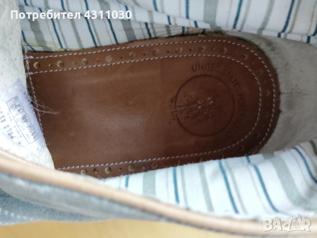 Мъжки обувки U.S.Polo Assn модел Lennox номер 46 , снимка 8 - Официални обувки - 53138173