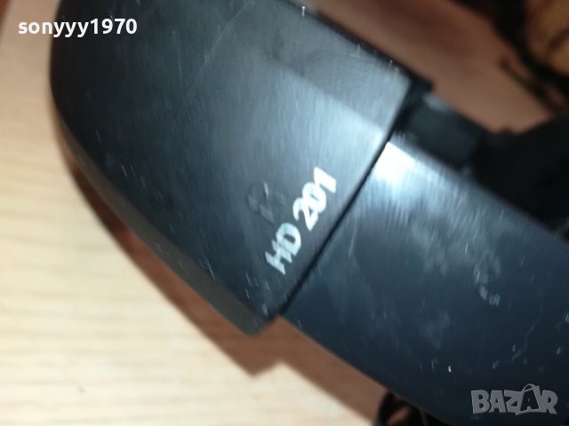 SЕNNHEISER HD201 HEADPHONES-ВНОС GERMANY 0509231257, снимка 14 - Слушалки и портативни колонки - 42087284