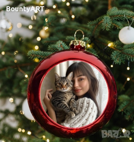 Персонализирана коледна топка, снимка 5 - Коледни подаръци - 52298823