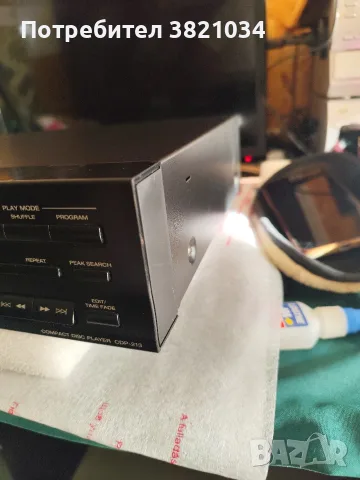 Sony conpact disk player cdp 213, снимка 3 - MP3 и MP4 плеъри - 56506886