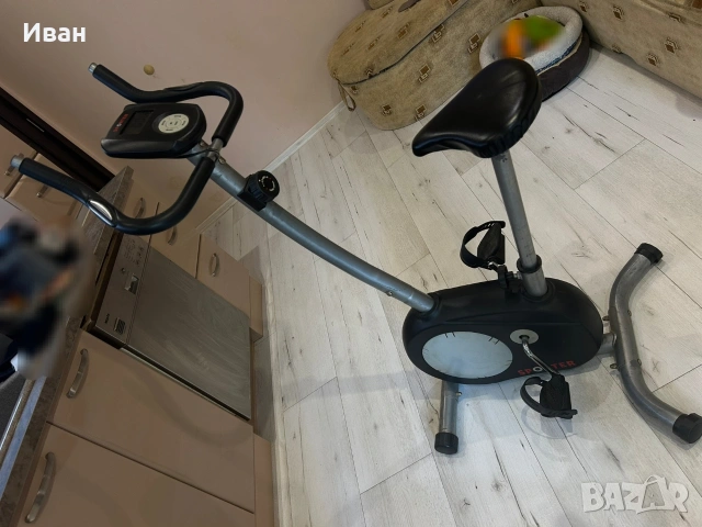 Магнитен велоергометър Sporter – тих, в отлично състояние, снимка 2 - Други спортове - 53251749