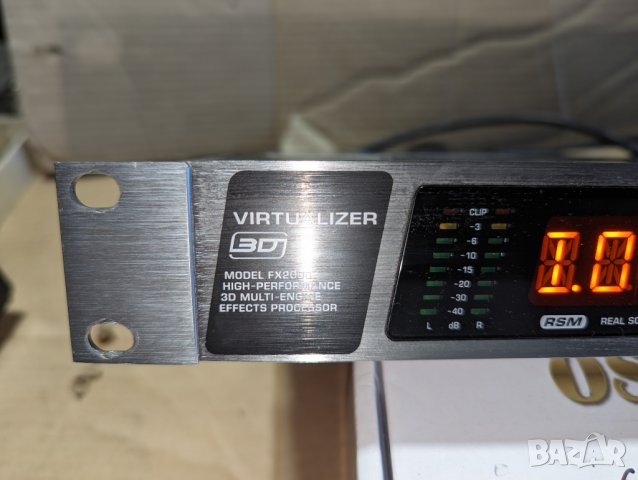 Behringer FX2000 Virtualizer 3D Effects Processor, снимка 2 - Други - 44433359