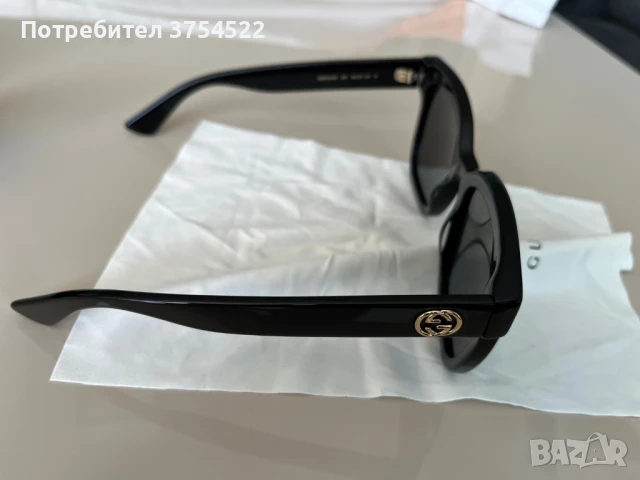 Слънчеви очила Gucci GG0034SN 001, снимка 7 - Слънчеви и диоптрични очила - 51307977