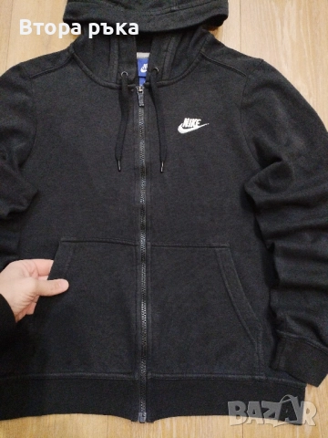Nike fleece горнище дамско оригинален , снимка 5 - Спортни екипи - 52393728