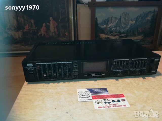 sansui rg-700 graphic equalizer-made in japan 1110201115, снимка 2 - Ресийвъри, усилватели, смесителни пултове - 30378036