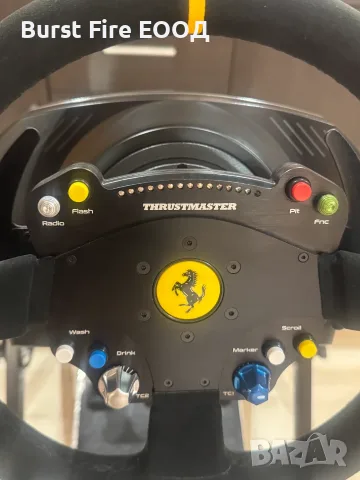 Racing setup с волан Thrustmaster TS-PC, педали T3PM, стойка Next Level S002, снимка 9 - Джойстици и геймпадове - 55994486