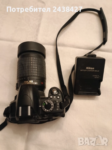 Продавам фотоапарат Nikon D3100 с обектив Nikon DX AF-S Nikkor 55/200 mm. , снимка 4 - Фотоапарати - 52179992